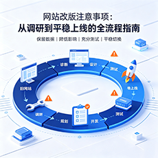 焦作建站-网站改版注意事项：从调研到平稳上线的全流程指南