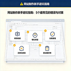 焦作建站-网站制作新手避坑指南：5个最常见的错误与对策