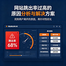 解放建站-网站跳出率过高的原因分析与解决方案