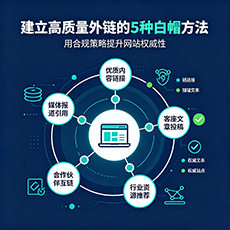 焦作建站-建立高质量外链的5种白帽方法
